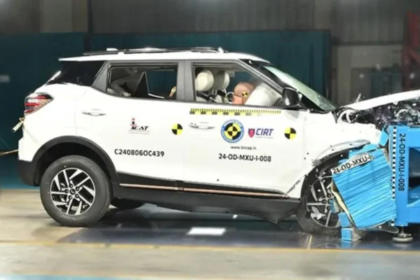 Mahindra XUV400 Secures 5-Star Rating In Bharat NCAP Crash Tests