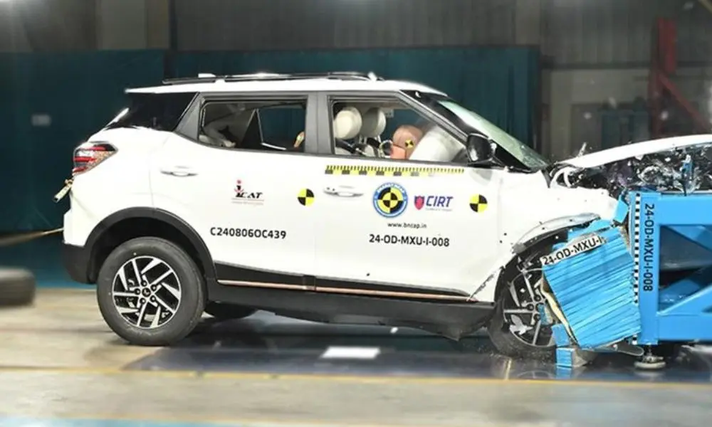 Mahindra XUV400 Secures 5-Star Rating In Bharat NCAP Crash Tests
