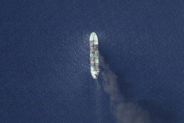 Suspected attack by Yemen’s Houthi rebels targets ship in the Red Sea